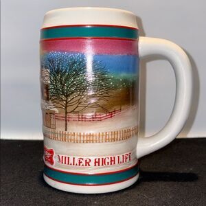 Miller High Life Winter Scene Mug